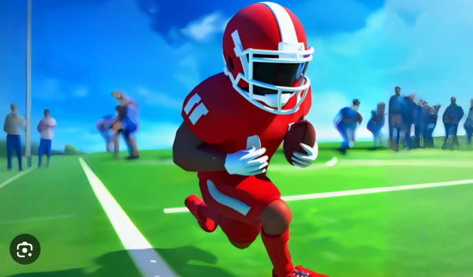 Touchdown American Football Rugby runner